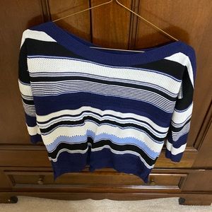 Beautiful WHBM boat neck sweater